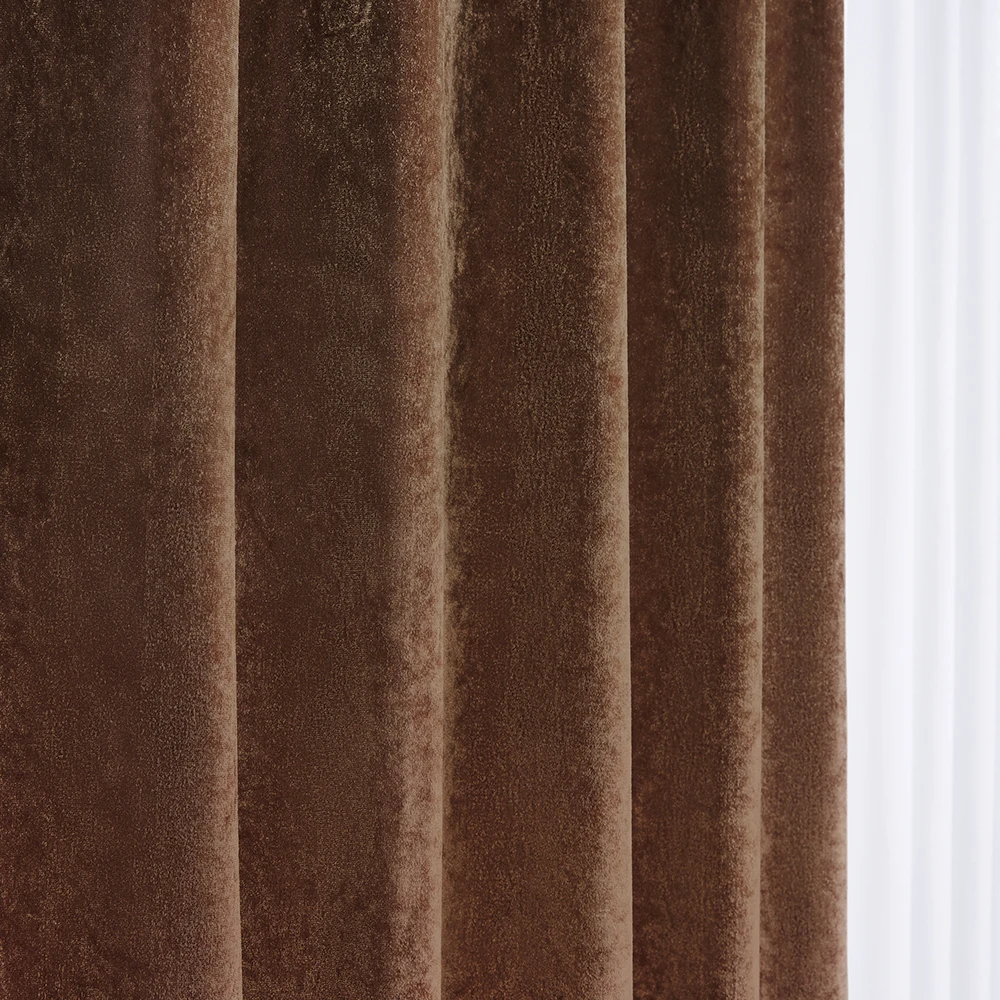 A Japanese quality curtain drape with a sound absorbing and deodorizing design for rooms where sound is a concern.