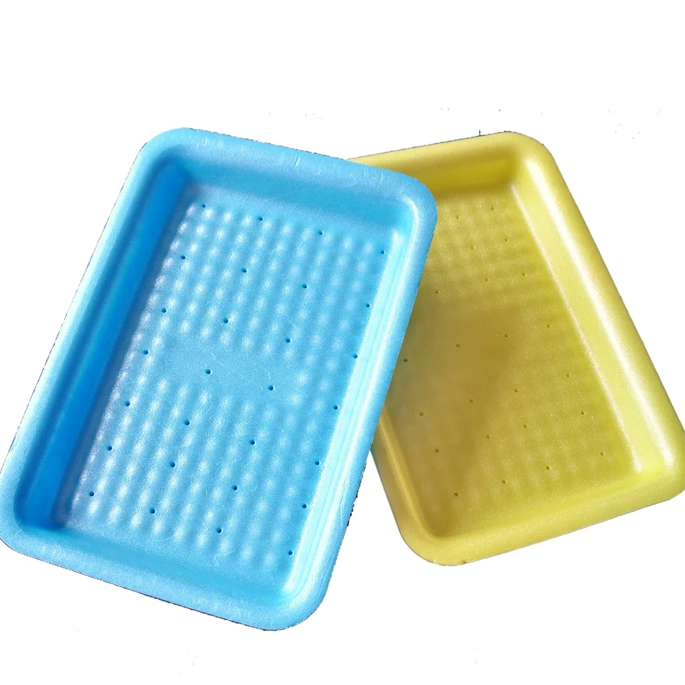 Quality Polystyrene Disposable Plastic PS Foam Tray for Food and Meat Packaging