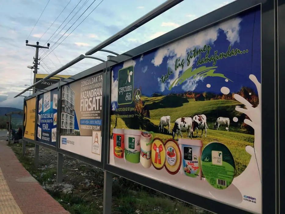New Outdoor Advertising Billboard with Scroller