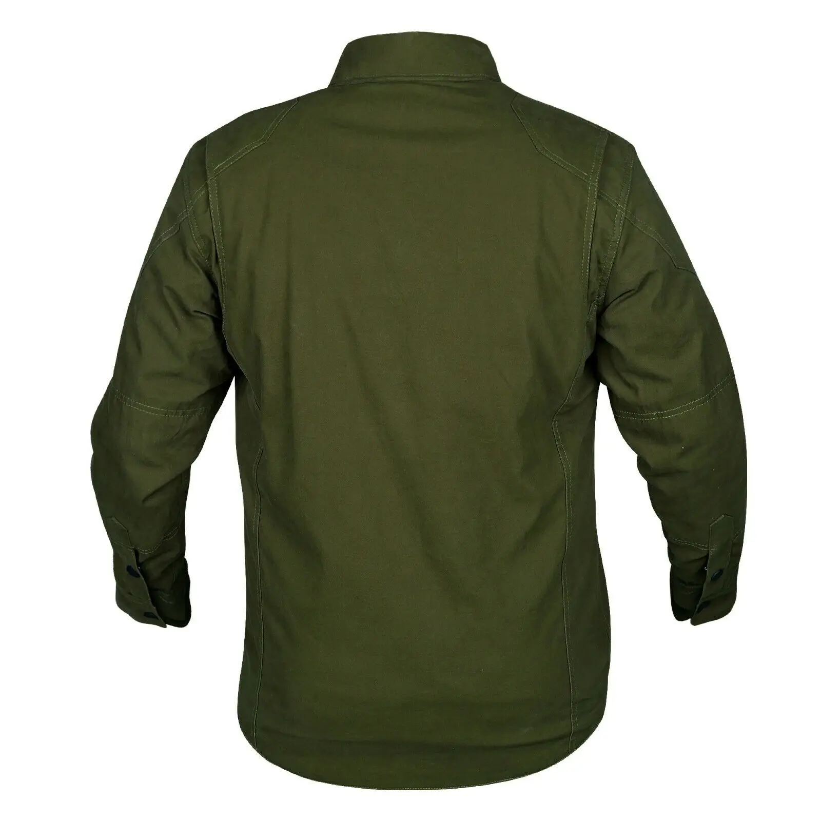 Mens Biker Motorcycle Shirt Lumberjack Rider Jacket Lined with Kevlar CE Armour