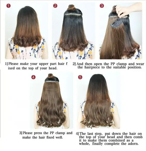  Лучшая цена высококачественные человеческие волосы на заколке для наращивания 100%