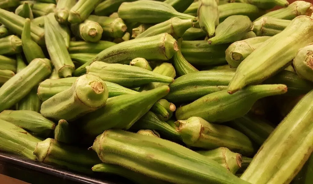 Fine Quality Fresh Green Lady Finger / Okra / Bhindi /  Wholesale Cheap Price Seller From India Indian vegetable Seller .