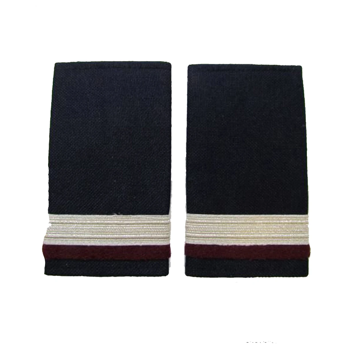Pilot Epaulettes First Officer Epaulette 3 Silver