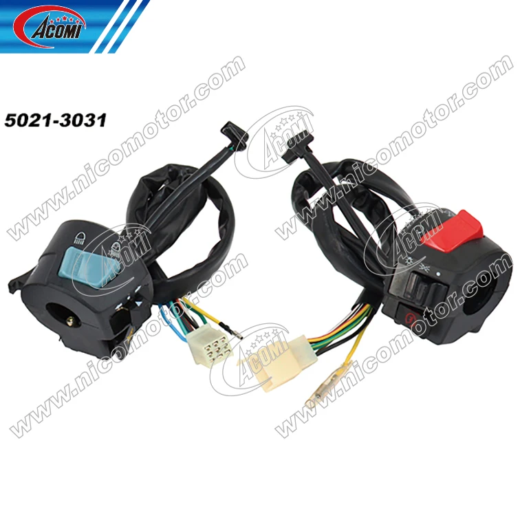motorcycle handle bar switch assy EN125 motorcycle switch assembly