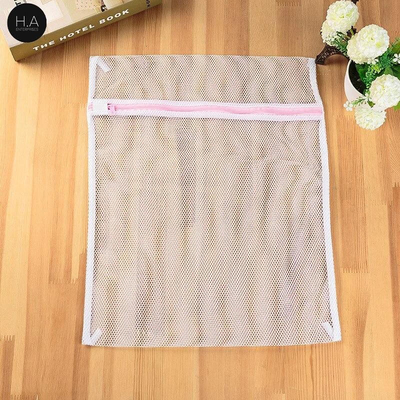 Белые сетчатые мешки для стирки стиральных машин современные из