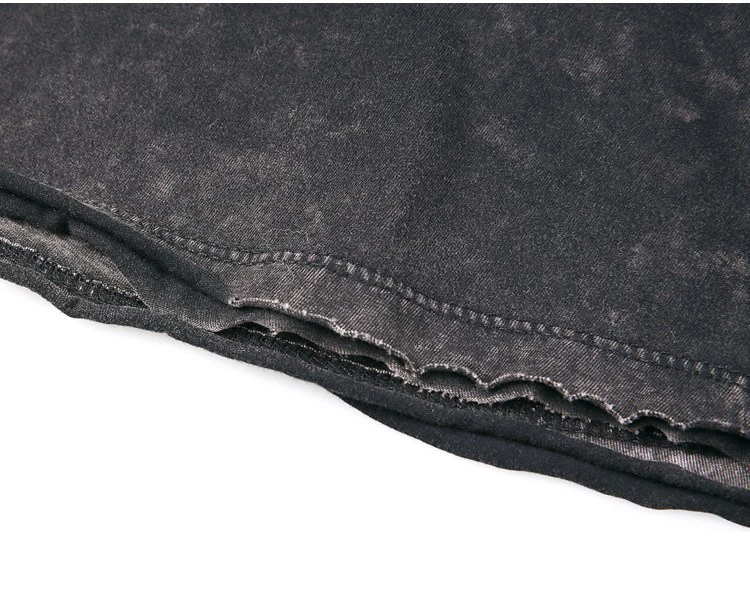 
High Quality Fashional Design Custom Vintage Faded Blank Tshirt Plain Enzyme Wash T Shirt 