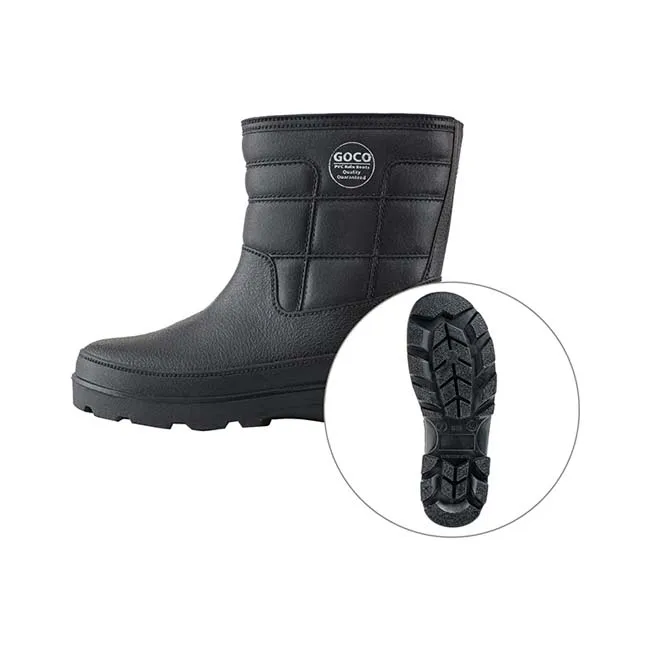 Wholesale Recommended Product 985 Full Black Cover Rainboots OEM Bulk Sale For Industrial Work Cheap Outdoor Waterproof Shoes