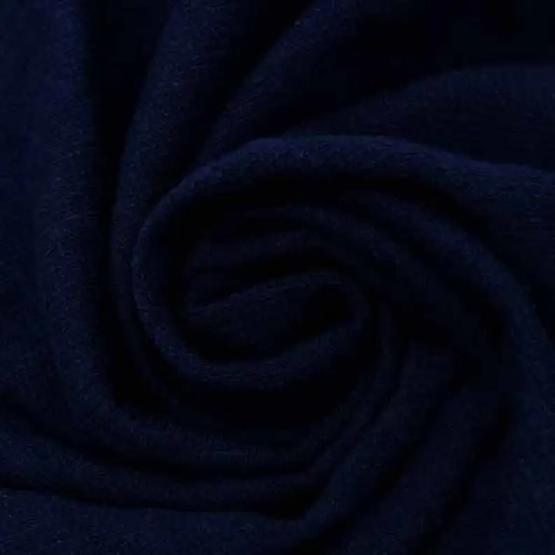 Gray Dark 100% Cotton Slub French Terry Fabric for Wholesale - Style 811