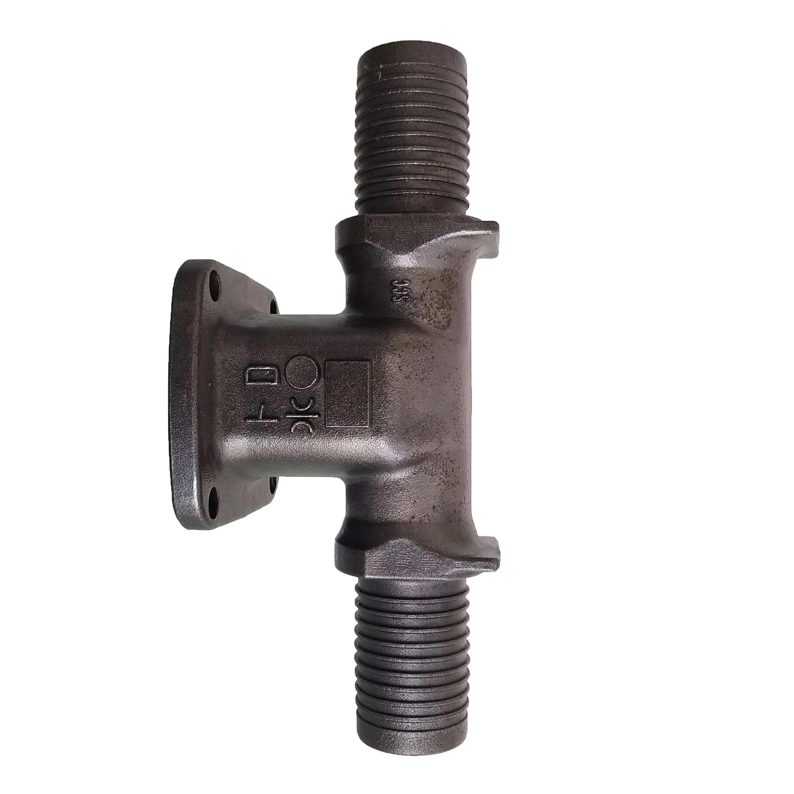 Durable water valve casting nodular cast iron lost form technology for construction work OEM service