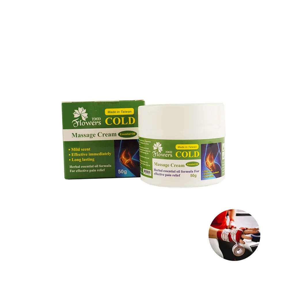 hot selling organic Cold massage cream for relieving arthritis pain