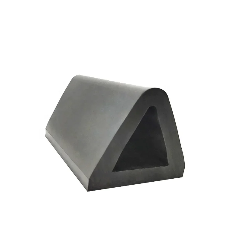 Good price triangle  EPDM PVC rubber shock bumper block factory bulk sale Chinese supplier