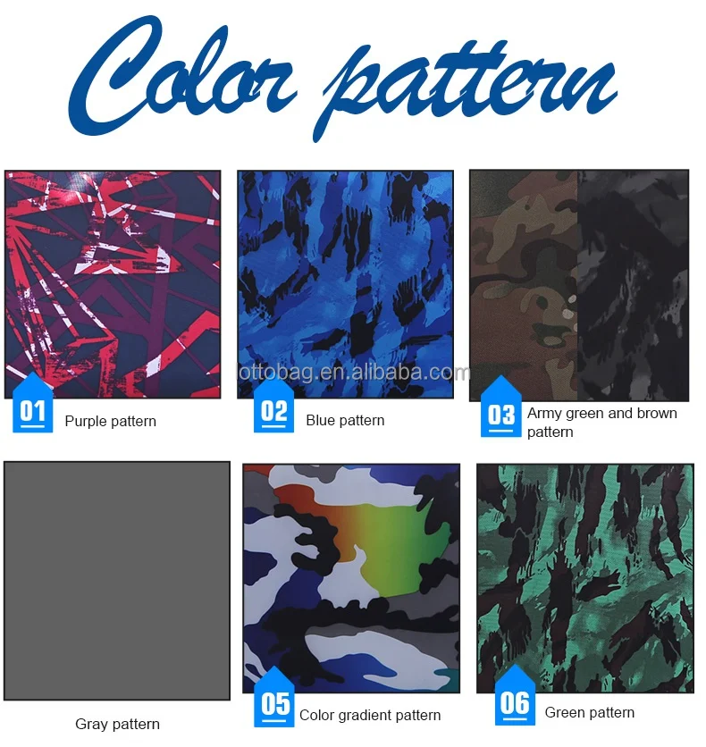 New trend Customized logo sports camouflage gym bag outdoor travel tote bag