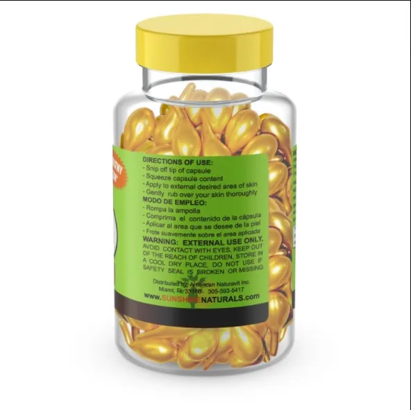 Увлажняющий крем Sunshine Naturals с витамином E и алоэ вера 60 флаконов