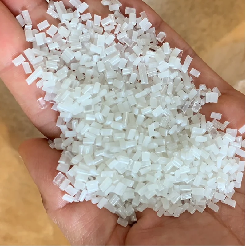 PP/PE-Crushed recycle mixed color bottle polypropylene recycle pp granules