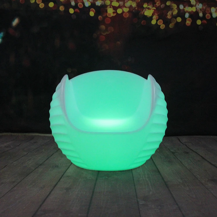 Exhibition Display Home LED Glowing Chair Light Change