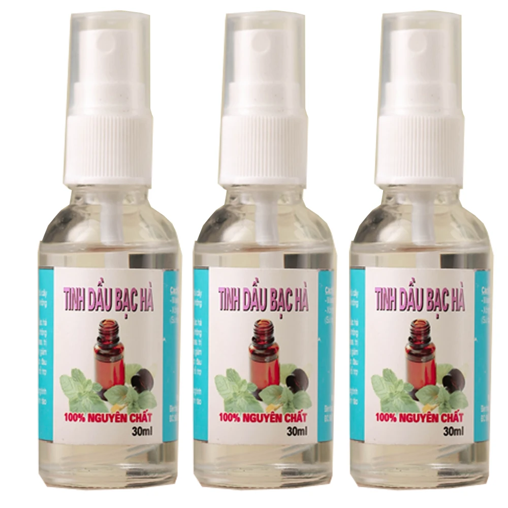 
Mint Essential Oil, Air Refreshening and Anti Stress Fragrance, 100% from Nature (30mL) 