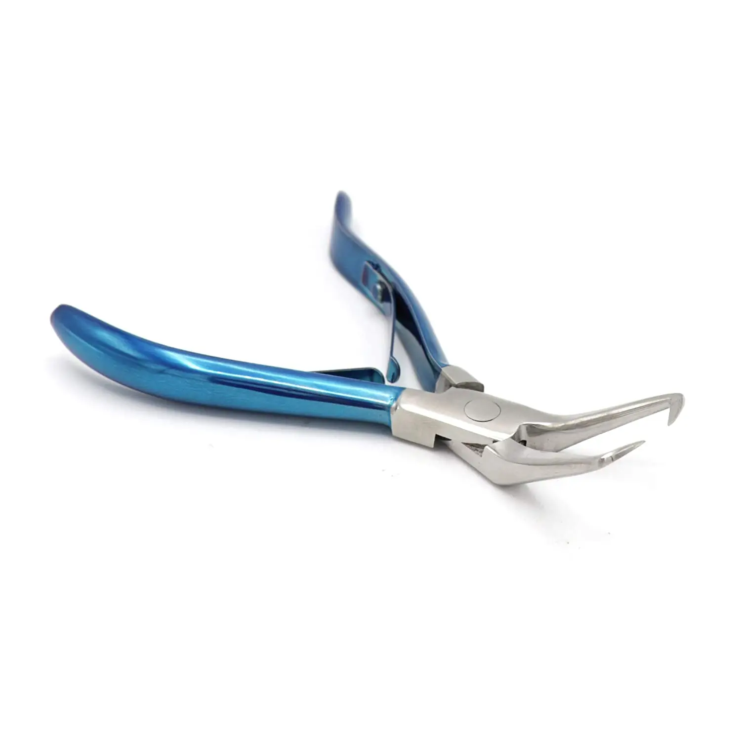 Professional Micro Ring Hair Extension Tools High Quality Stainless Steel Pliers with Premium Silicone Material