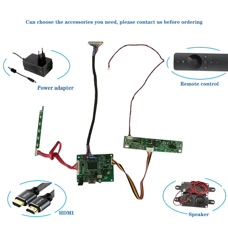 21.5inch T215HVN01.0  monitor driver control board HD-MI 1920*1080 industrial screen lcd display