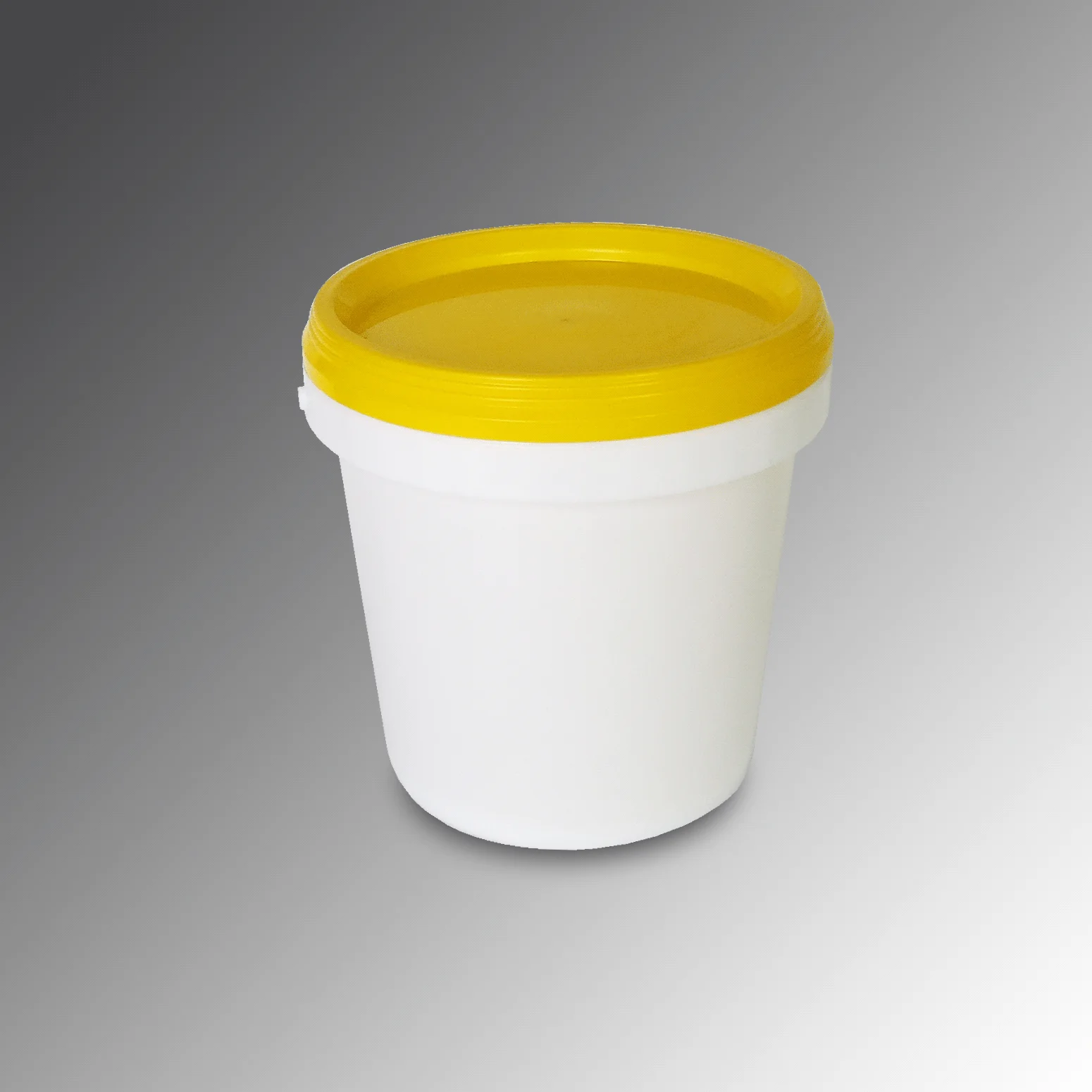 Multi Color plastic bucket Small bucket Round clear PP Plastic Paint bucket 1Lit  opened many times Vietnam