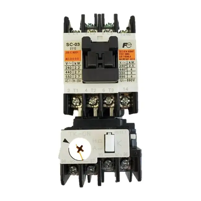 High quality FUJI Electric  Magnetic Starter SW-03 220V 4~6 A