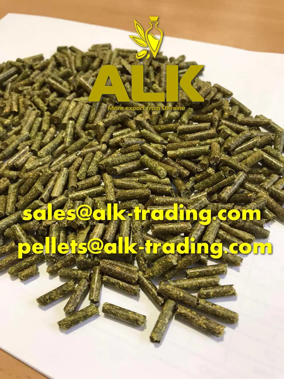 Гранулы Alfalfa для корма животных