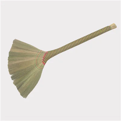 Broom, cleaning broom with handle, straw broom