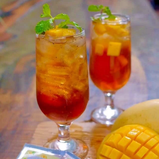 Premium Black Tea With Mango Flavor and Chia seeds