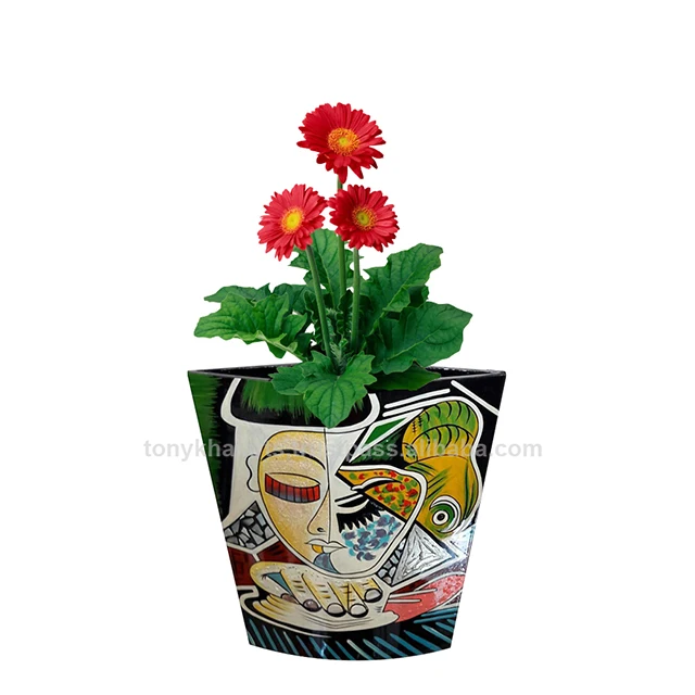 
Artisanl Vase Happy Face Vase Nordic Style Vase Made In Vietnam 