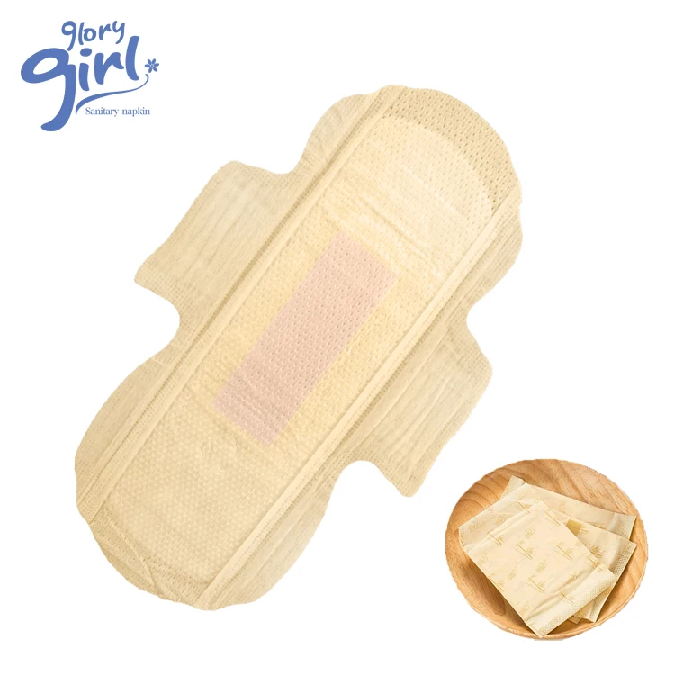 A Grade Magic Wood Pulp Sanitary Pads Manufacturing Super Comfortable Bamboo Sanitary Pad For Women
