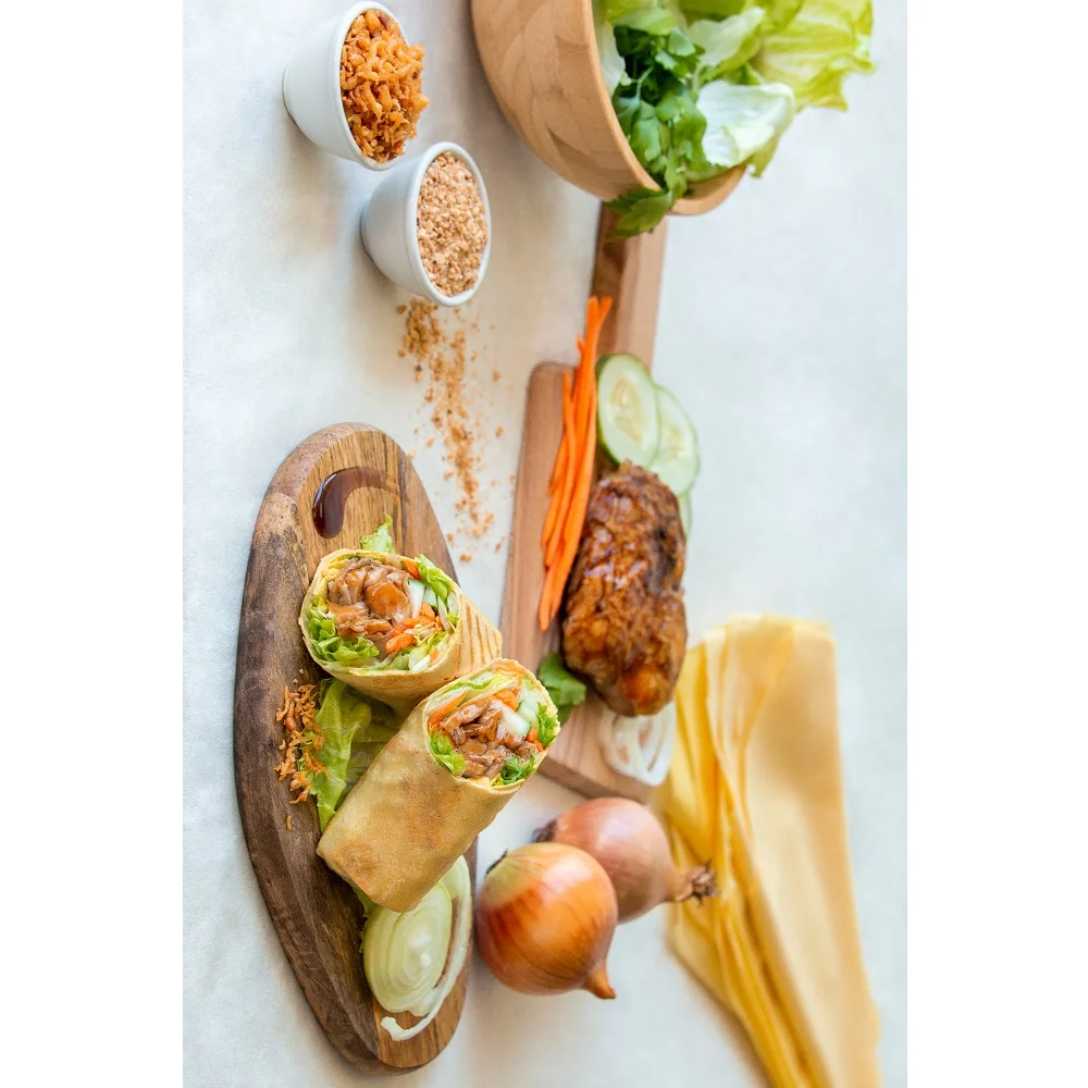 Singapore Best Quality Delicious Food Ready to Eat Chicken Burrito In Bag Packaging With 18 months Shelf Life