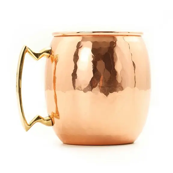 
Moscow Mule Copper Mug Copper Plated Stainless Steel Mug Engraved Beer Drinking Mug Hot sale products 