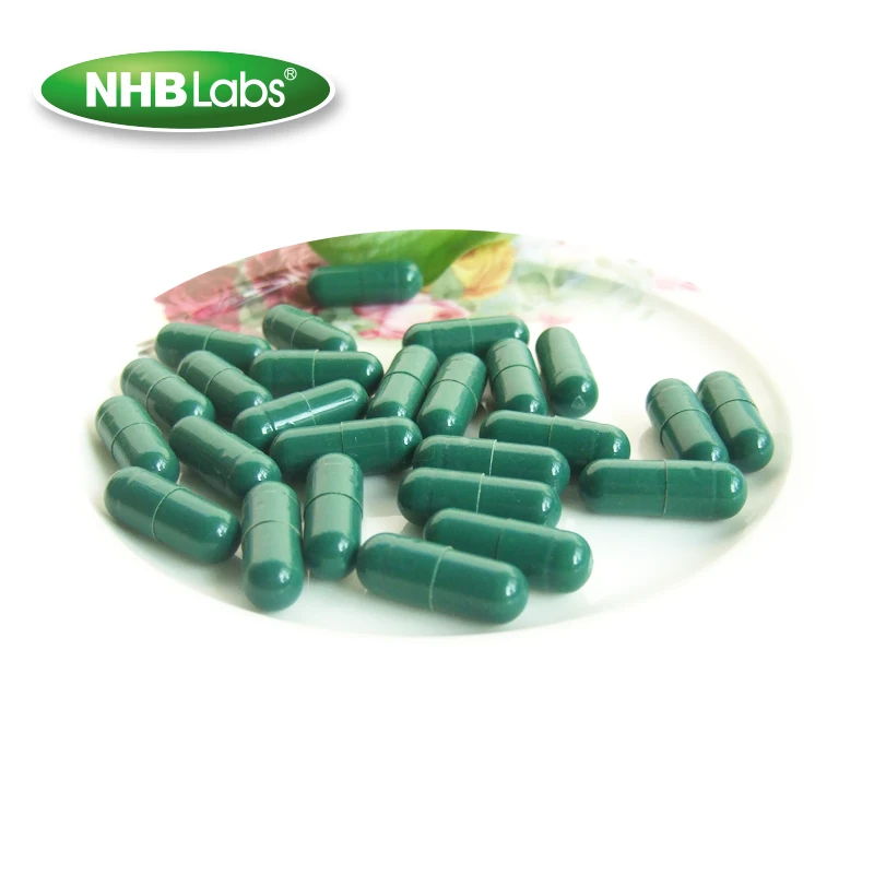 GMP сертифицированные натуральные капсулы ягод Асаи с зеленым чаем, частная торговая марка