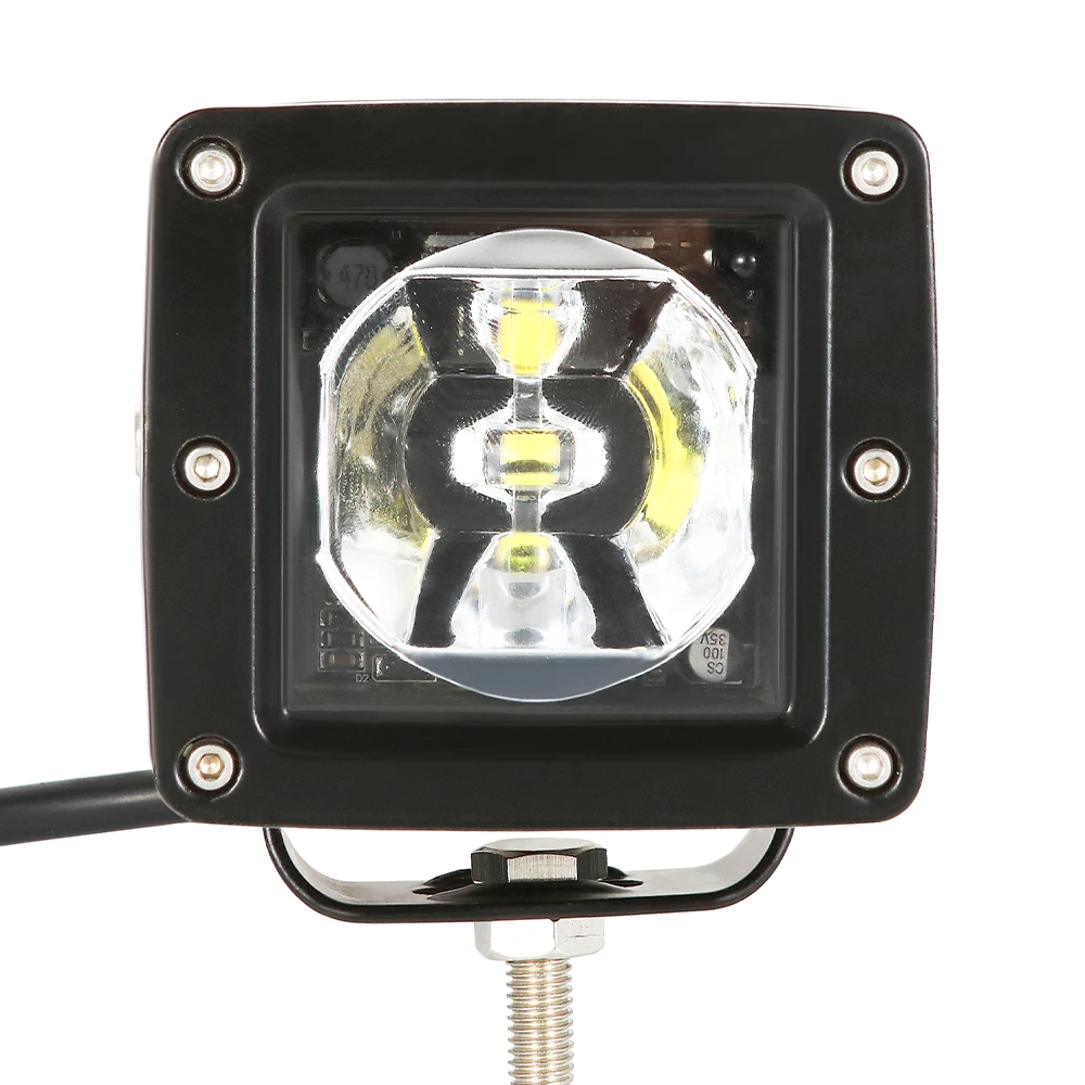 Remote Control RGB offroad led pods light with 4 ways of flashing 16colours effect rgb led worklight for Car ATV Motorcycle