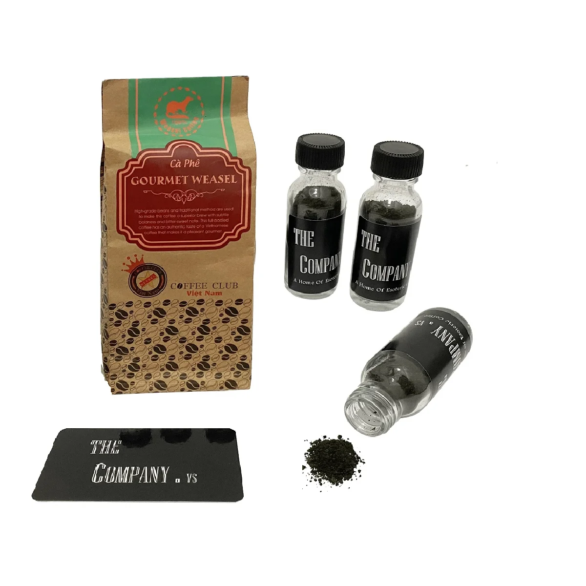 Best Seller Affordable Price Vietnam Double Roast 100% Arabica Coffee Powder Ground Weasel Coffee 0.2kg with Mellow Taste