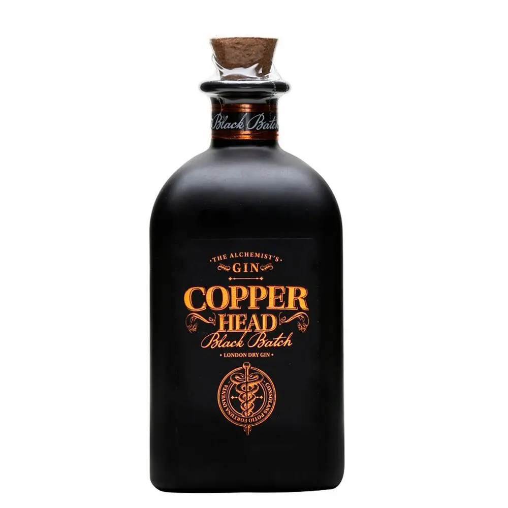 Gin Copperhead Black Edition 0,50 Litros 42% (R) 0.50 L.