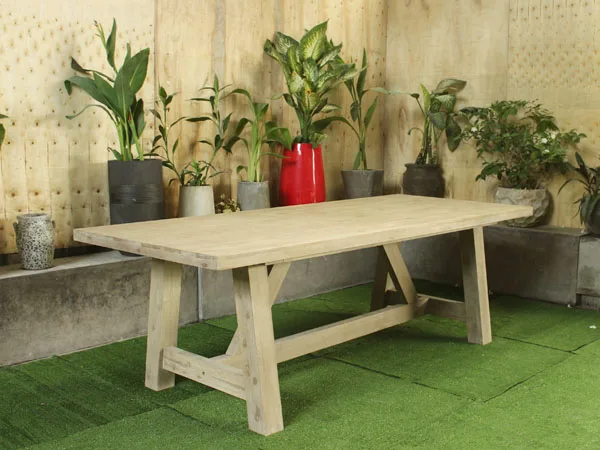 Cheap Factory Price large dining room furniture restaurant tables and Outdoor with perfect waterproof technology