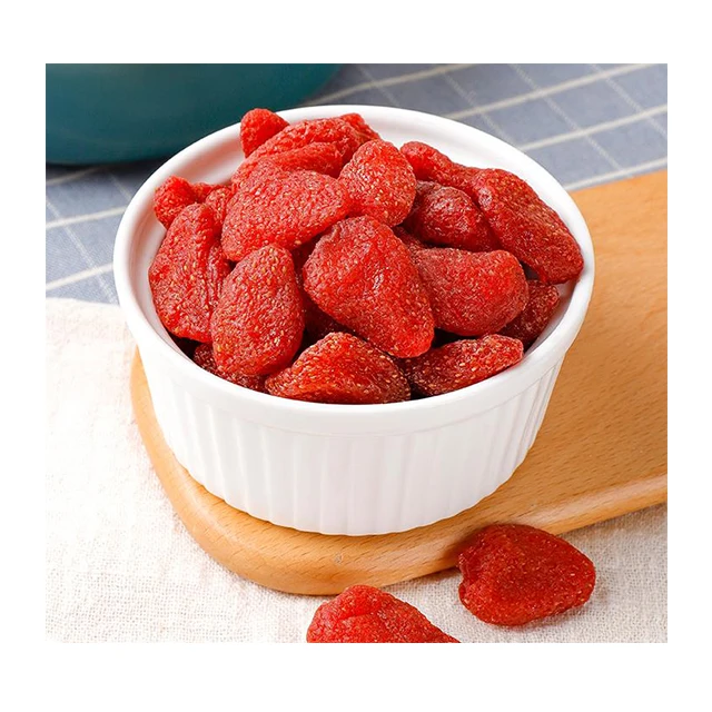 Hot Selling Good Price High Quality 100% Organic Soft Dried Strawberry Delicious Food From Viet Nam