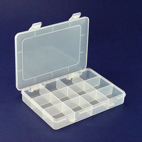 18 решеток пластиковая коробка для хранения Контейнеры Коробки и ящики с крышками