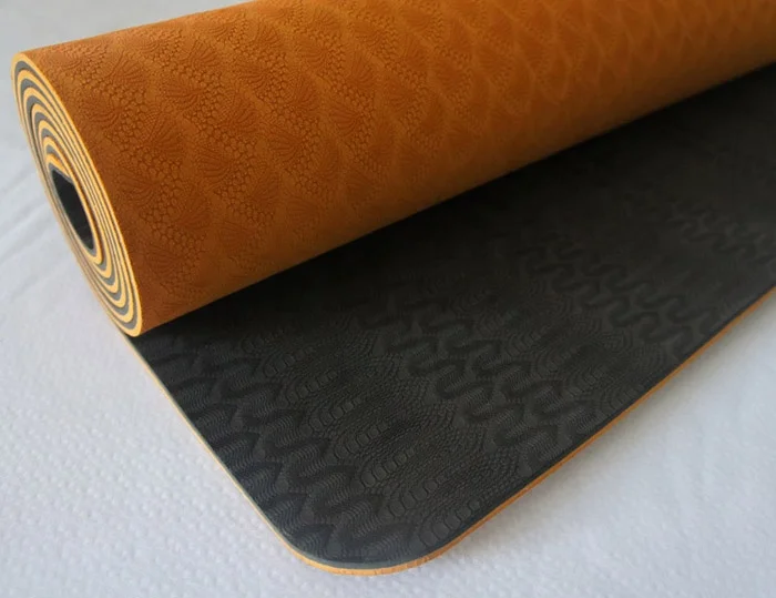 
Eco Friendly Wholesale Durable Custom Printing Luxury Double Layer TPE Custom Yoga Mat 