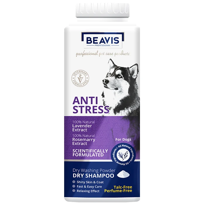 Dog Anti-Stress Dry Shampoo 150 gr Pet Care Health Product