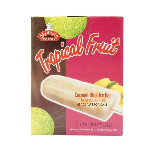 
 TROPICAL FRUIT ICE CREAM  