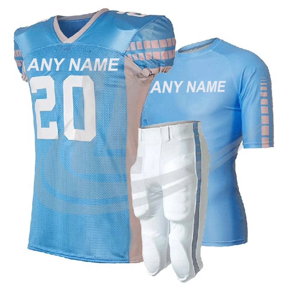 
Three Piece American Football Uniform 