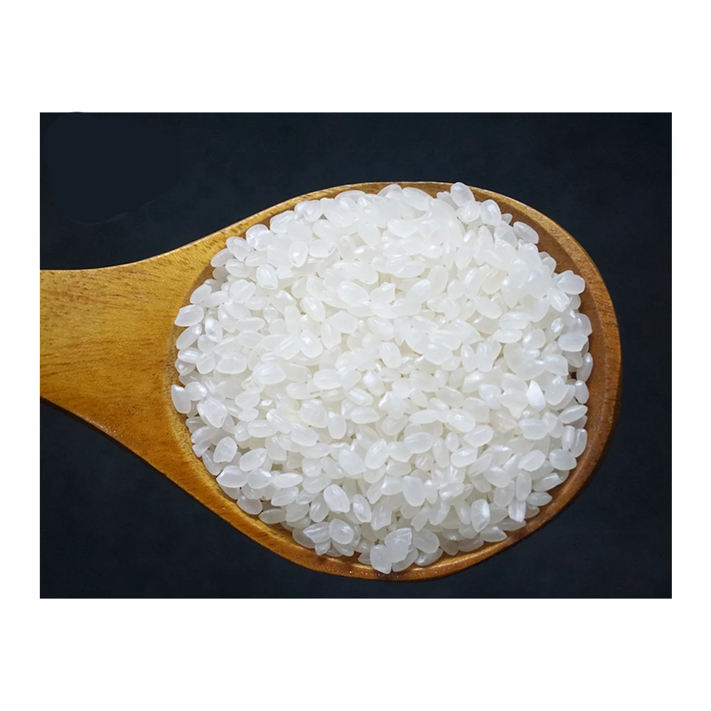 Полностью зернистый круглый белый рис из Таиланда