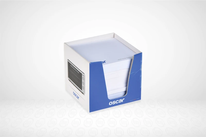Note box : High Quality low Price custom colors recyclable paper sticky note with paper box