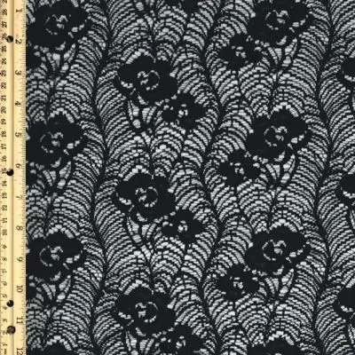 Green Topaz Botanical Natural Cotton Lace Fabric - Grow  - Style 308