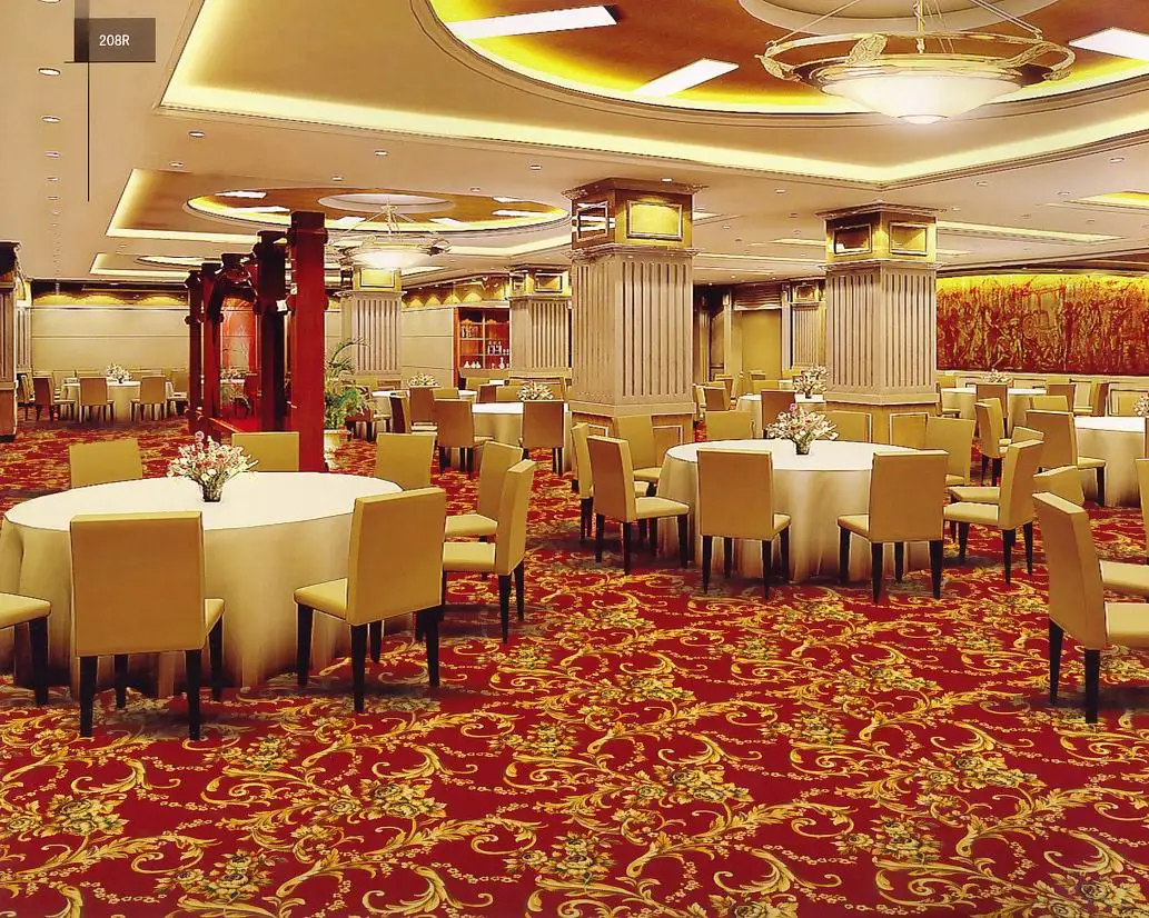 Casino carpet flooring custom woven top quality carpets hotel , casino best quality top quality yarns wool carpets flooring