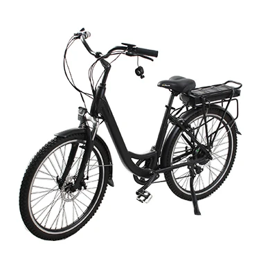 High Quality Cheap e bike Black Silver 700c 250w Ladies Assist Electric City Bike Bicycle For Women