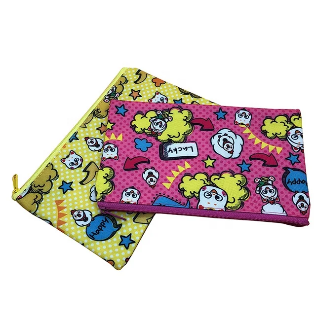 Eco-Friendly 250D Polyester Offset Cute Logo Printed Custom Flexible Lucky Lunar Pouch
