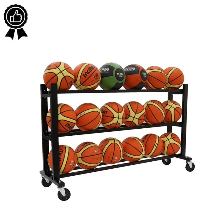 Ball organizer cart sports room Stadium indoor outdoor ball storage garage