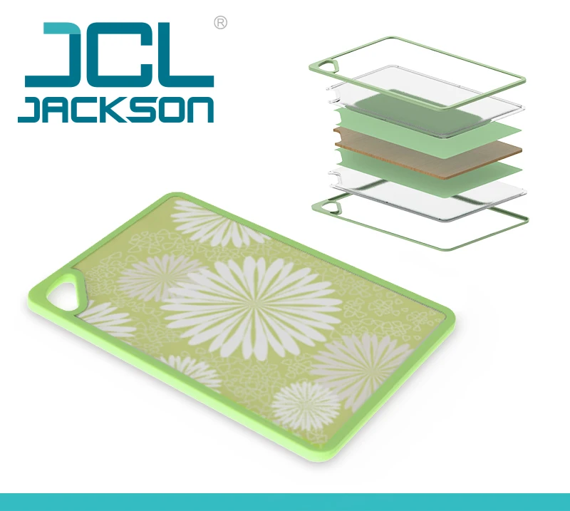 handle plastic clear cutting board